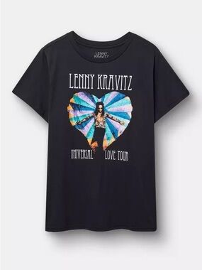 Torrid Lenny Kravitz Universal Love Tour Graphic Tee NWT